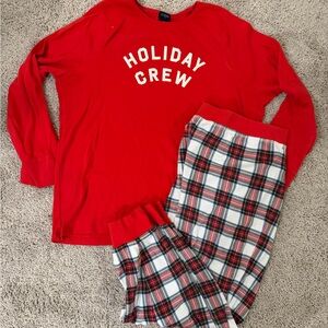 Women’s J Crew Holiday PJs. Two sets. 2XL